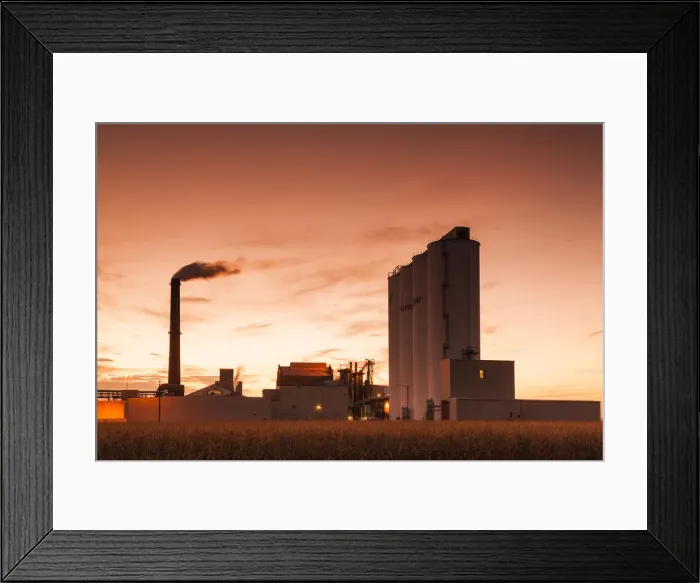 Framed Print : USA, Nebraska, Scottsbluff, sugar mill Framed Print : USA, Nebraska, Scottsbluff, sugar mill