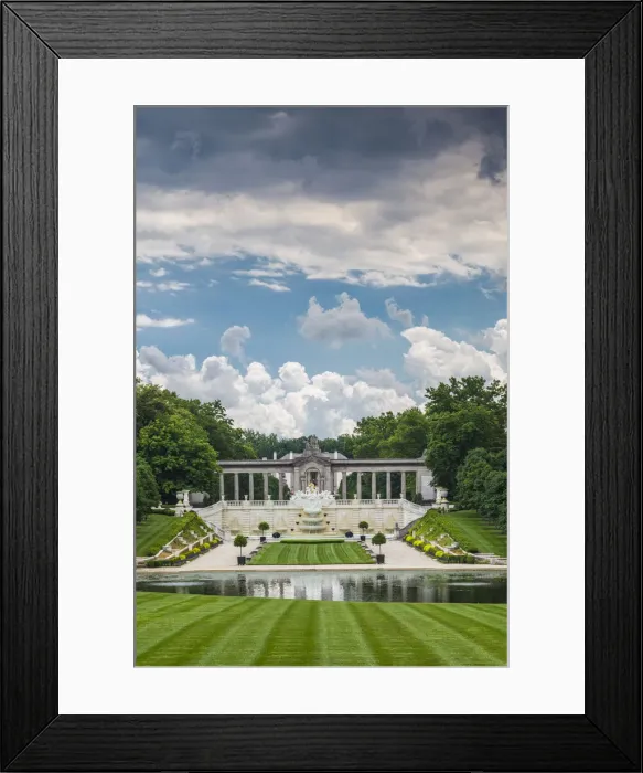 Framed Print : USA, Delaware, Wilmington, Nemours Estate, former home of industrialist Alfred I. DuPont