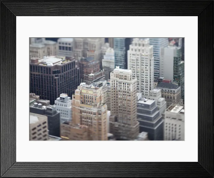 Framed Print : Midtown skyline from the Rockefeller Center, Manhattan, New York City, USA Framed Print : Midtown skyline from the Rockefeller Center, Manhattan, New York City, USA