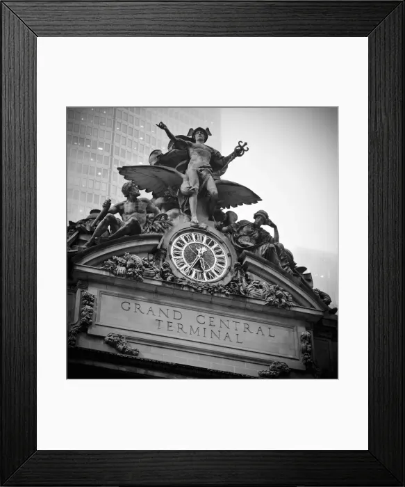 Framed Print : USA, New York City, Manhattan, Midtown, Grand Central Station