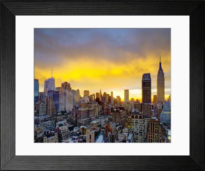 Framed Print : USA, New York, Manhattan, Midtown skyline Framed Print : USA, New York, Manhattan, Midtown skyline