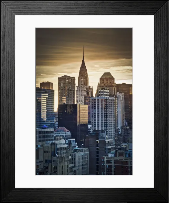Framed Print : USA, New York, Manhattan, Midtown, Chrysler Building Framed Print : USA, New York, Manhattan, Midtown, Chrysler Building
