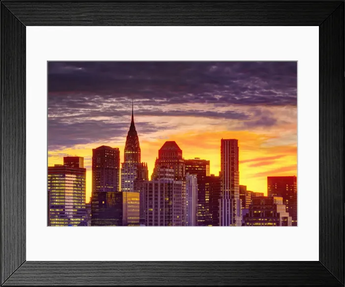 Framed Print : USA, New York, Manhattan, Midtown, Chrysler Building Framed Print : USA, New York, Manhattan, Midtown, Chrysler Building