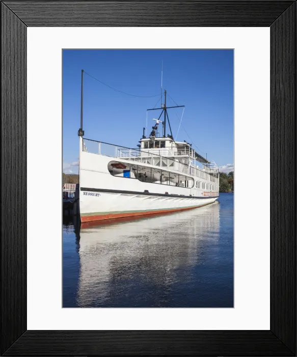 Framed Print : USA, New England, New Hampshire, Lakes Region, Center Harbor, The Mount Washington Framed Print : USA, New England, New Hampshire, Lakes Region, Center Harbor, The Mount Washington