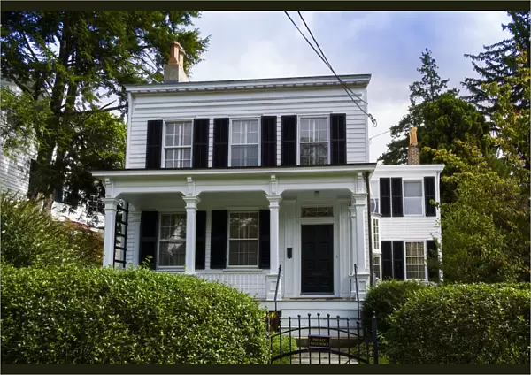 USA, New Jersey, Princeton, former residence of Albert Einstein while at Princeton