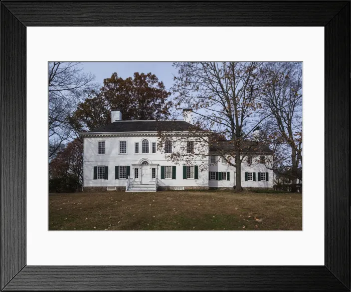 Framed Print : USA, New Jersey, Morristown, Morristown National Historic Park, Ford Mansion, headquarters Framed Print : USA, New Jersey, Morristown, Morristown National Historic Park, Ford Mansion, headquarters