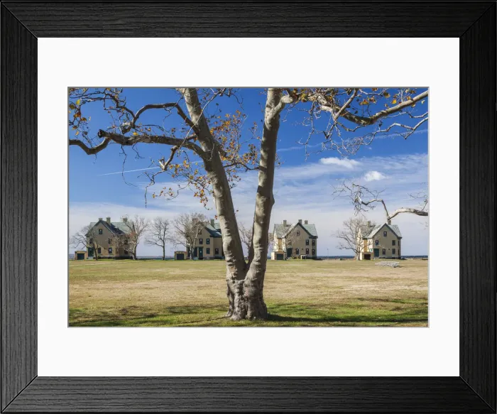 Framed Print : USA, New Jersey, Highlands, Sandy Hook, Gateway National Recreation Area, military