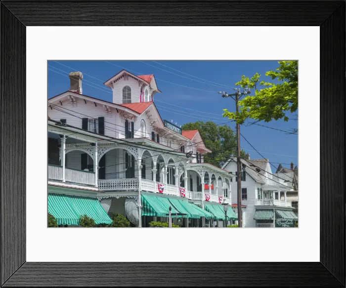 Framed Print : USA, New Jersey, Cape May, The Chalfonte Hotel, hotel in Victorian era building Framed Print : USA, New Jersey, Cape May, The Chalfonte Hotel, hotel in Victorian era building