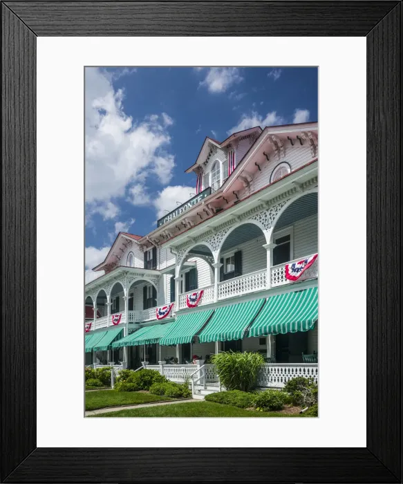 Framed Print : USA, New Jersey, Cape May, The Chalfonte Hotel, hotel in Victorian era building Framed Print : USA, New Jersey, Cape May, The Chalfonte Hotel, hotel in Victorian era building