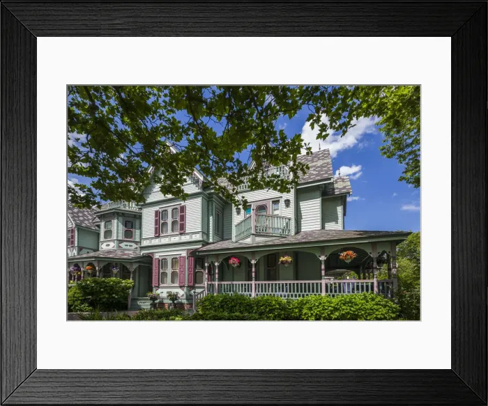 Framed Print : USA, New Jersey, Cape May, Cape May Architecture, Victorian house details Framed Print : USA, New Jersey, Cape May, Cape May Architecture, Victorian house details
