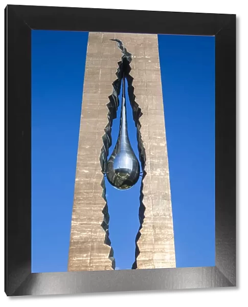 USA, New Jersey, Bayonne, Tear of Grief Memorial by Russian sculptor Zurab Tsereteli