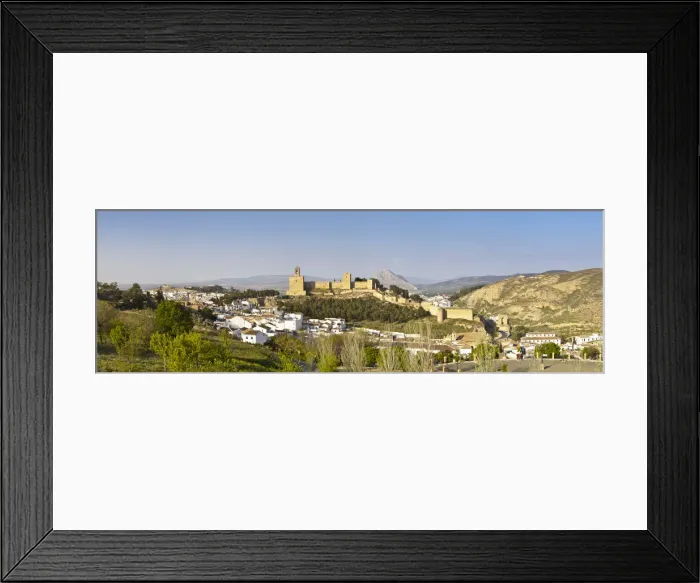 Framed Print : Moorish Alcazaba (castle) & city overview, Antequera, Malaga Province, Andalusia, Spain Framed Print : Moorish Alcazaba (castle) & city overview, Antequera, Malaga Province, Andalusia, Spain