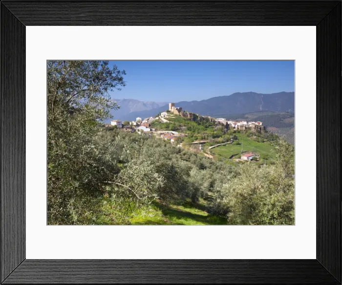 Framed Print : Hornos, Jaen Province, Andalusia, Spain Framed Print : Hornos, Jaen Province, Andalusia, Spain