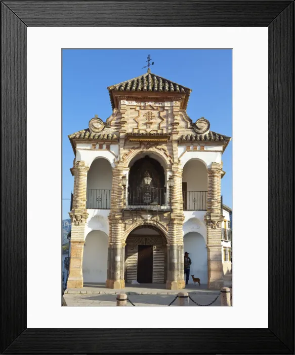 Framed Print : Capilla Tribuna Virgen Socorro, Antequera, Malaga Province, Andalusia, Spain Framed Print : Capilla Tribuna Virgen Socorro, Antequera, Malaga Province, Andalusia, Spain