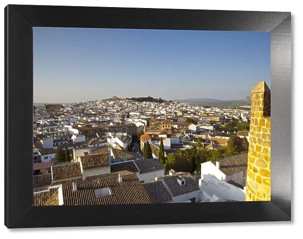 City overview from the defensive walls of the Alcazaba (castle), Antequera, Malaga