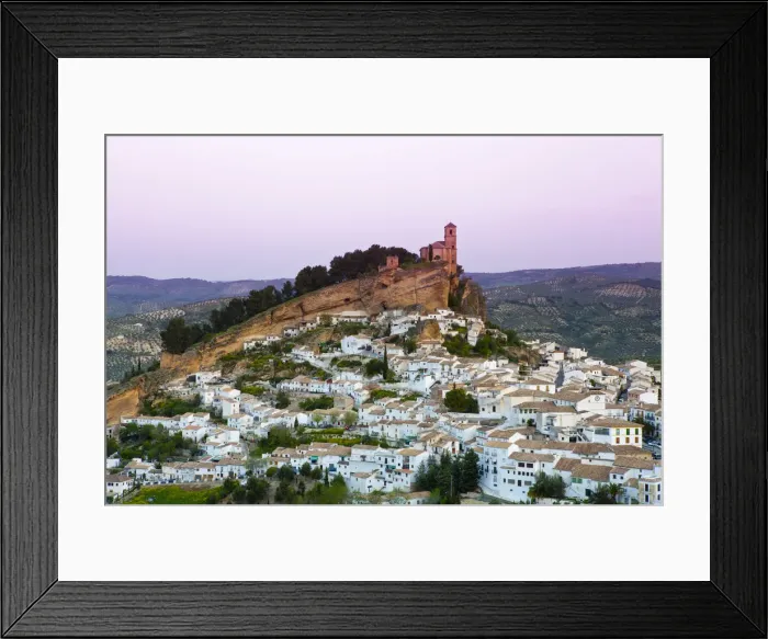 Framed Print : Montefrio at dawn, Andalusia, Spain Framed Print : Montefrio at dawn, Andalusia, Spain