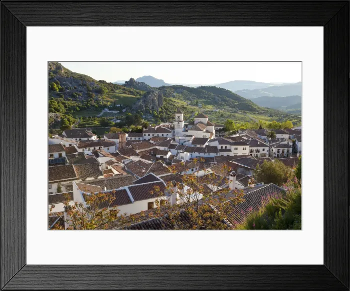 Framed Print : Grazalema, Andalucia, Spain Framed Print : Grazalema, Andalucia, Spain