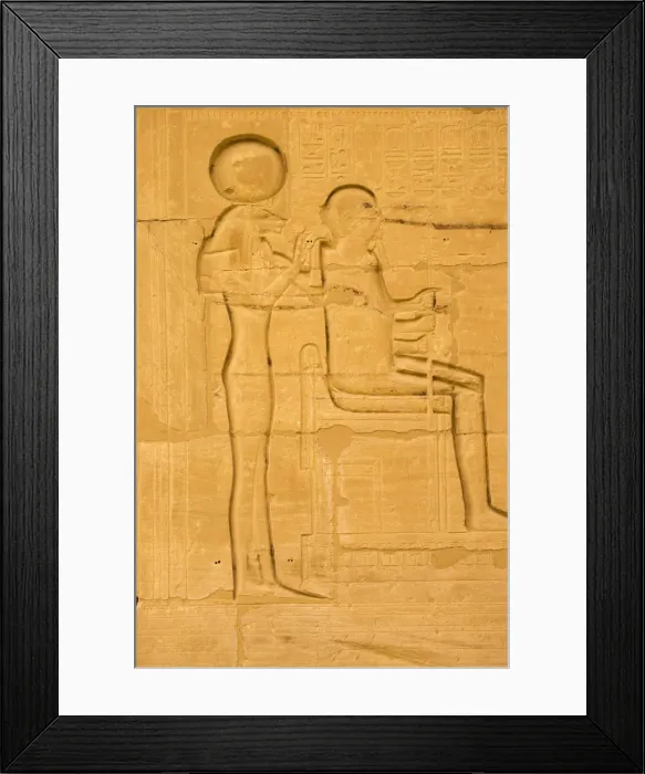 Framed Print : Egypt, Luxor, West Bank, the Temple of Ramessess 11 known as The Ramesseum Framed Print : Egypt, Luxor, West Bank, the Temple of Ramessess 11 known as The Ramesseum