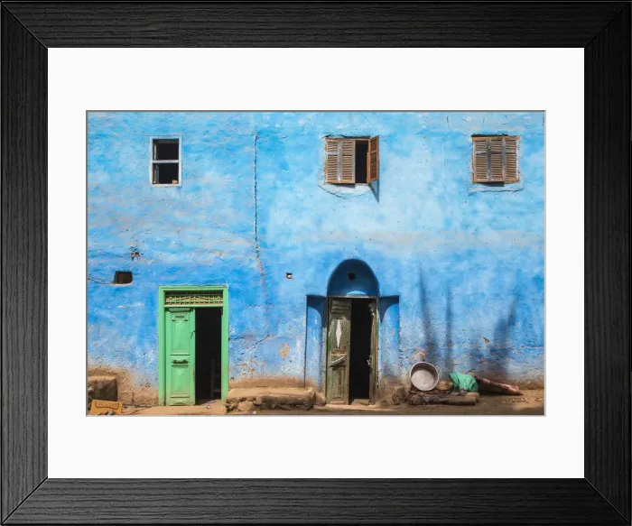 Framed Print : Egypt, Luxor, West Bank