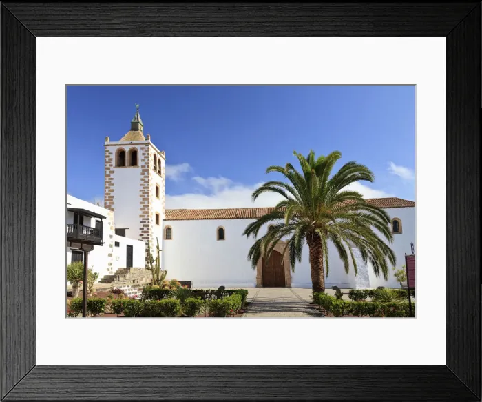 Framed Print : Spain, Canary Islands, Fuerteventura, Historic Betancuria town Framed Print : Spain, Canary Islands, Fuerteventura, Historic Betancuria town