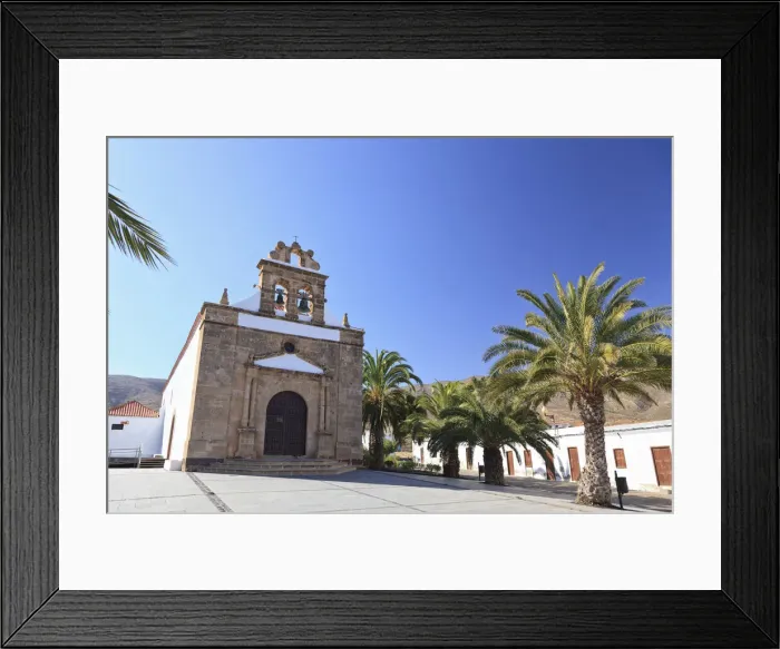 Framed Print : Spain, Canary Islands, Fuerteventura, the Oasis town of Vega del Rio de Palmas Framed Print : Spain, Canary Islands, Fuerteventura, the Oasis town of Vega del Rio de Palmas