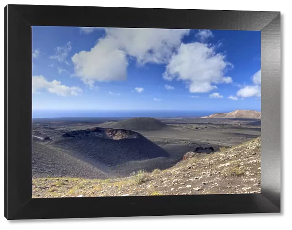 Spain, Canary Islands, Lanzarote, Timanfaya National Park, Volcanic Craters
