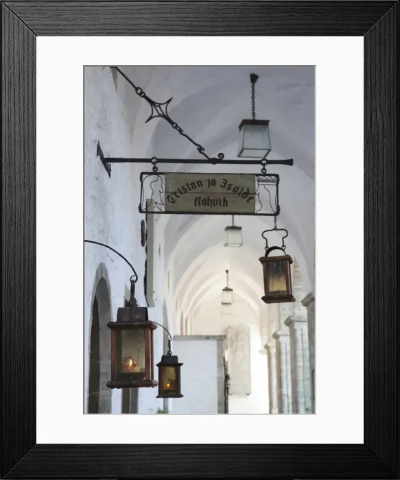 Framed Print : Estonia, Tallinn, Old Town, Town Hall archway Framed Print : Estonia, Tallinn, Old Town, Town Hall archway