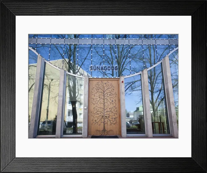 Framed Print : Estonia, Tallinn, New Town, Tallinn Synagogue, b. 2007 Framed Print : Estonia, Tallinn, New Town, Tallinn Synagogue, b. 2007