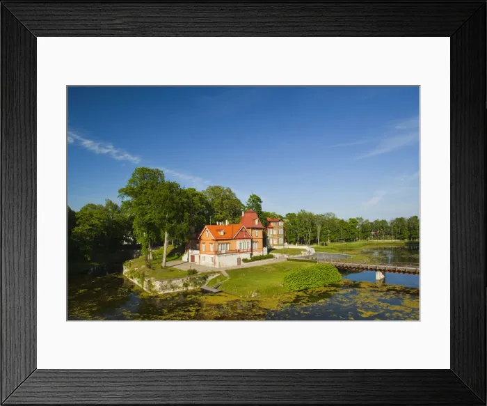 Framed Print : Estonia, Western Estonia Islands, Saaremaa Island, Kuressaare, Kuressaare Castle Park Framed Print : Estonia, Western Estonia Islands, Saaremaa Island, Kuressaare, Kuressaare Castle Park
