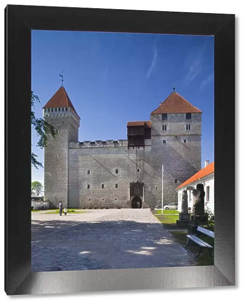 Estonia, Western Estonia Islands, Saaremaa Island, Kuressaare, Kuressaare Castle