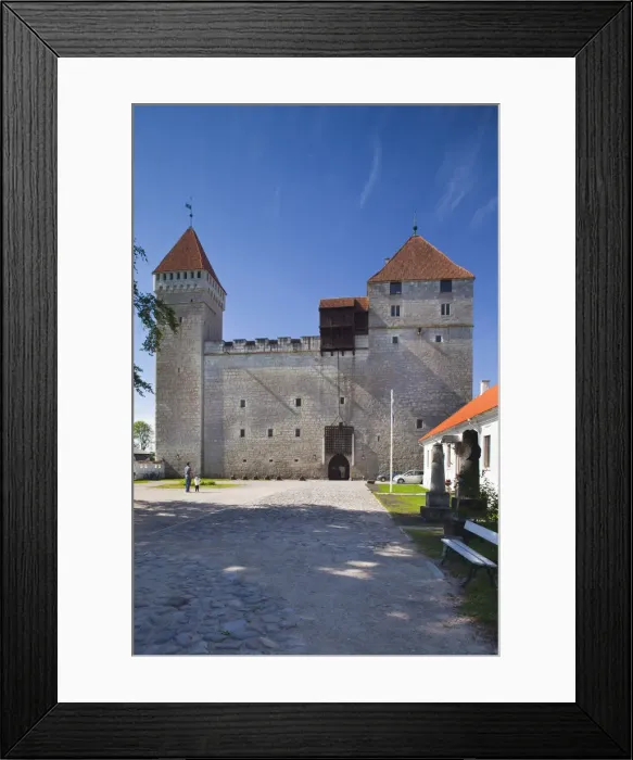 Framed Print : Estonia, Western Estonia Islands, Saaremaa Island, Kuressaare, Kuressaare Castle Framed Print : Estonia, Western Estonia Islands, Saaremaa Island, Kuressaare, Kuressaare Castle