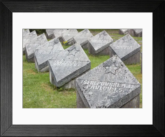 Framed Print : Estonia, Western Estonia Islands, Saaremaa Island, Tehumardi, memorial to Soviet soldiers
