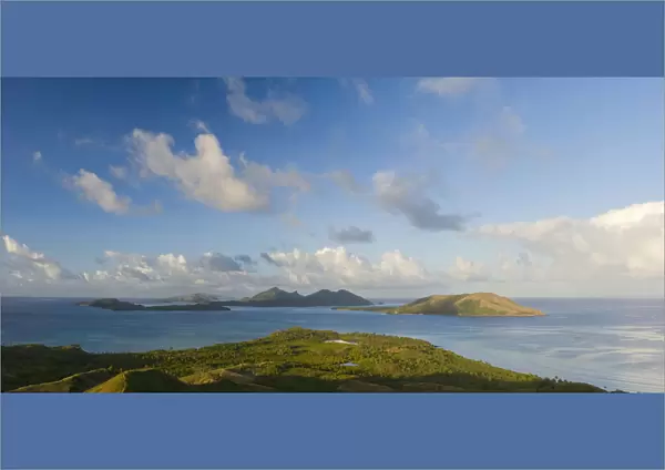 View of the Northern Yasawa Islands from Nacula Island, Yasawa Chain, Fiji