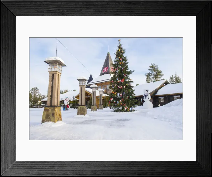 Framed Print : Santa Claus village, Rovaniemi, Finland Framed Print : Santa Claus village, Rovaniemi, Finland