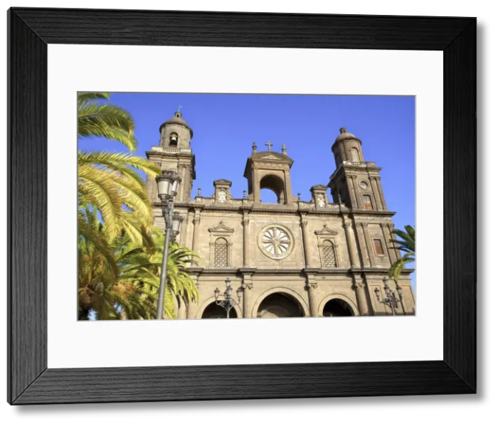Framed Print : Santa Ana Cathedral, Vegueta Old Town, Las Palmas de Gran Canaria, Gran Canaria, Canary Framed Print : Santa Ana Cathedral, Vegueta Old Town, Las Palmas de Gran Canaria, Gran Canaria, Canary