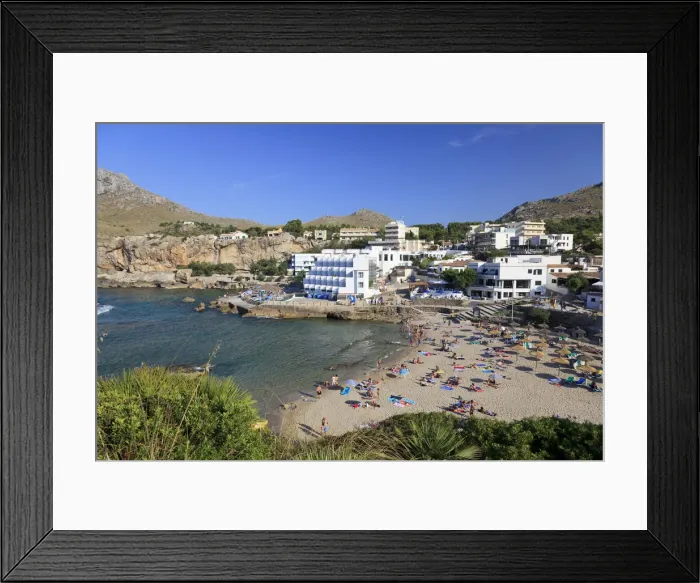 Framed Print : Spain, Balearic Islands, Mallorca, Cala de Sant Vicenc Framed Print : Spain, Balearic Islands, Mallorca, Cala de Sant Vicenc