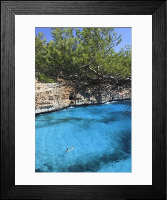 Framed Print : Spain, Balearic Islands, Mallorca, Calo d Es Moro Beach Framed Print : Spain, Balearic Islands, Mallorca, Calo d Es Moro Beach