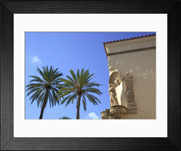 Framed Print : Architectural Detail in Pueblo Canario, Parque Doramas, Las Palmas de Gran Canaria