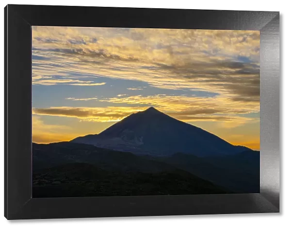 Mount Teide at Sunset, Tenerife, Canary Islands, Spain