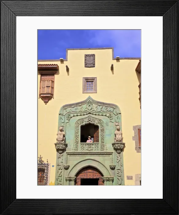 Framed Print : Casa de Colon, Vegueta Old Town, Las Palmas de Gran Canaria, Gran Canaria, Canary Islands Framed Print : Casa de Colon, Vegueta Old Town, Las Palmas de Gran Canaria, Gran Canaria, Canary Islands