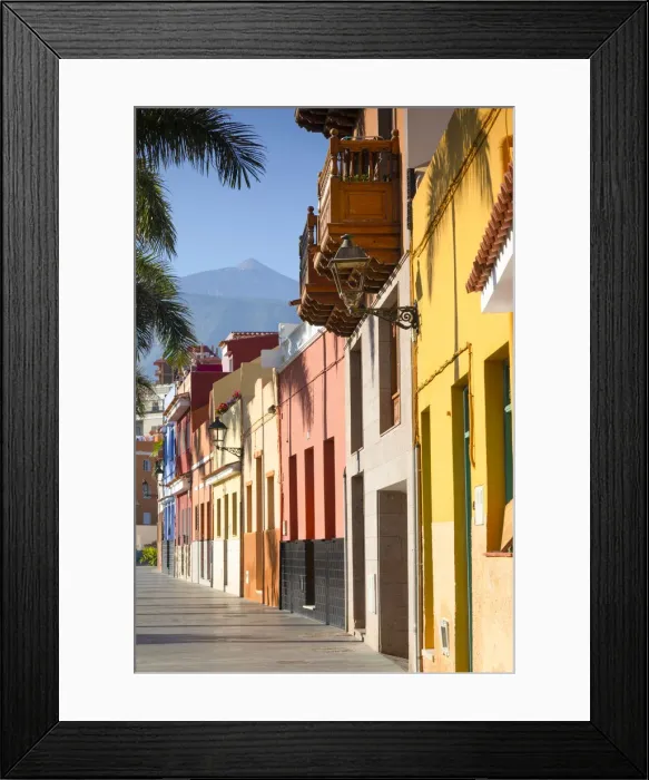 Framed Print : La Ranilla, Old Town, Puerto de la Cruz, Tenerife, Canary Islands, Spain Framed Print : La Ranilla, Old Town, Puerto de la Cruz, Tenerife, Canary Islands, Spain