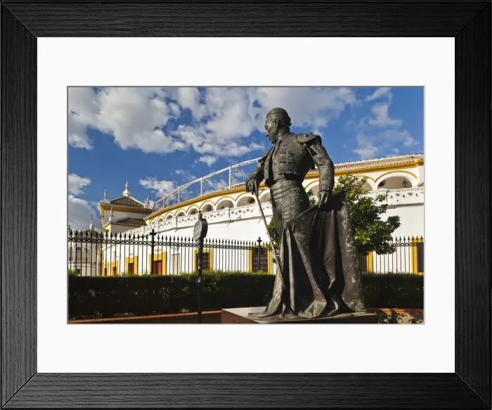 Framed Print : Spain, Andalucia Region, Seville Province, Seville, Plaza de Toros de la Real Maestranza Framed Print : Spain, Andalucia Region, Seville Province, Seville, Plaza de Toros de la Real Maestranza