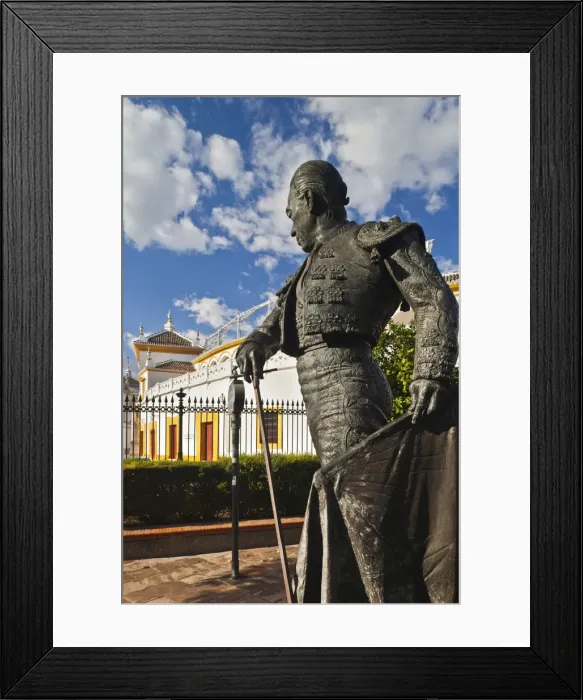 Framed Print : Spain, Andalucia Region, Seville Province, Seville, Plaza de Toros de la Real Maestranza Framed Print : Spain, Andalucia Region, Seville Province, Seville, Plaza de Toros de la Real Maestranza