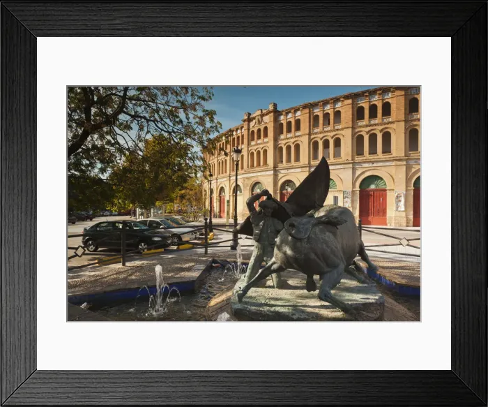 Framed Print : Spain, Andalucia Region, Cadiz Province, Sherry Triangle Area, Puerto de Santa Maria