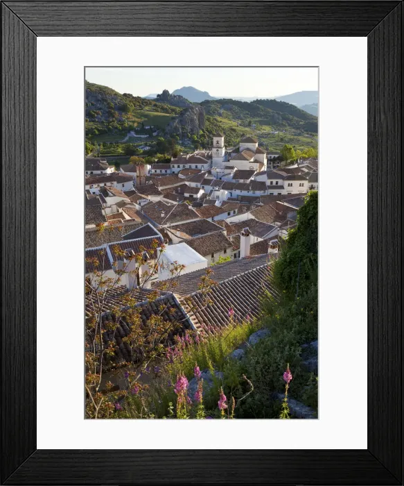 Framed Print : Grazalema, Andalucia, Spain Framed Print : Grazalema, Andalucia, Spain