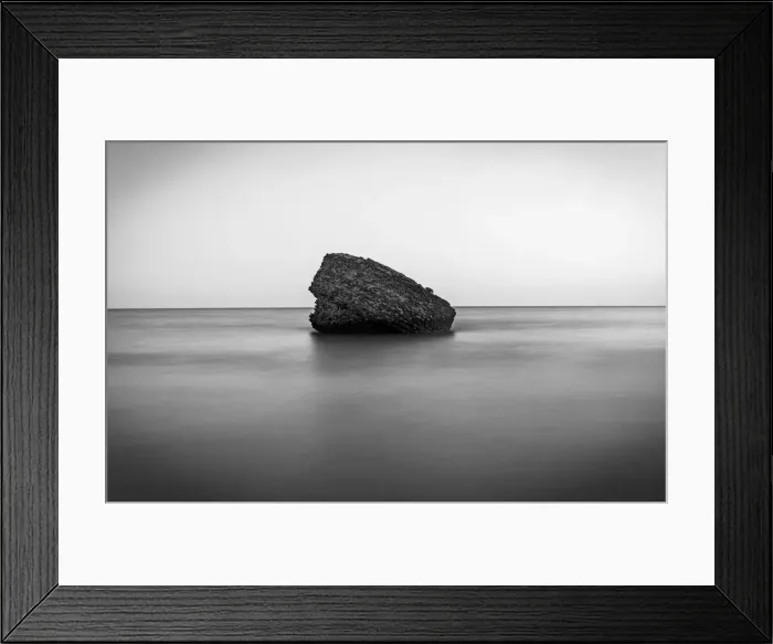 Framed Print : Rock (an old watch tower or beacon) at Matalascanas beach at sunset, Andalucia, Spain Framed Print : Rock (an old watch tower or beacon) at Matalascanas beach at sunset, Andalucia, Spain