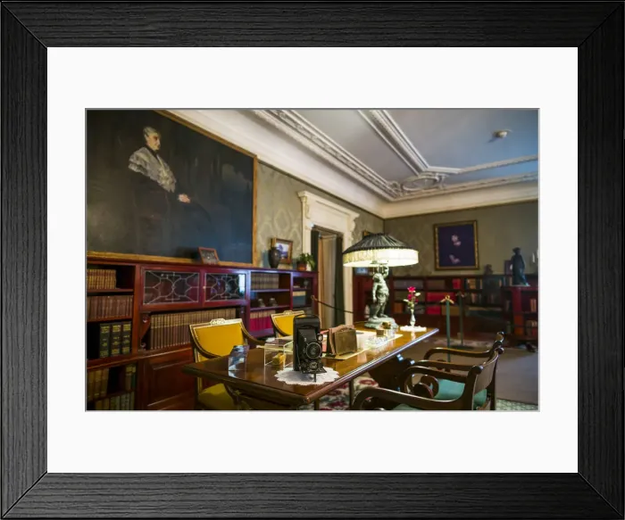 Framed Print : USA, New York, Finger Lakes Region, Rochester, George Eastman House, former home of Framed Print : USA, New York, Finger Lakes Region, Rochester, George Eastman House, former home of