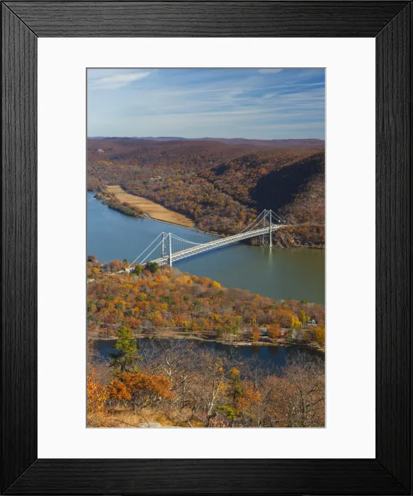Framed Print : USA, New York, Hudson Valley, Bear Mountain State Park, Bear Mountain Bridge on Framed Print : USA, New York, Hudson Valley, Bear Mountain State Park, Bear Mountain Bridge on