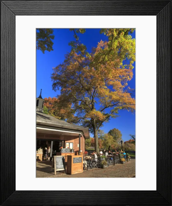 Framed Print : USA, New York City, Manhattan, Central Park, Le Pain Quotidien Cafe Framed Print : USA, New York City, Manhattan, Central Park, Le Pain Quotidien Cafe