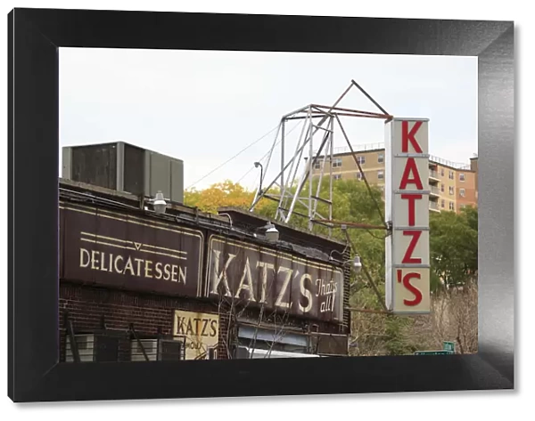 USA, New York City, Manhattan, Lower East Side, Katz Deli